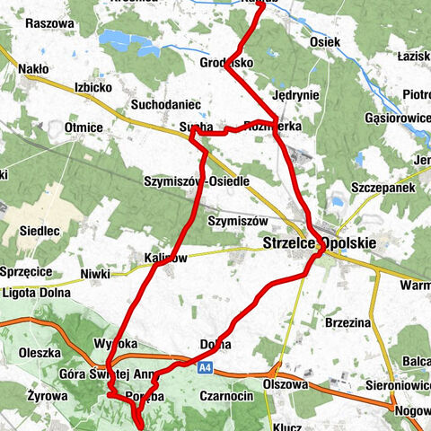 Kadłub - Kościół parafialny pw. Chrystusa Króla - Kościół parafialny pw. św. Michała - Góra Świętej Anny