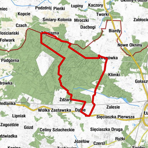 Kościół Matki Bożej Królowej Polski - Dąbie - Zażelazna - Gręzówka