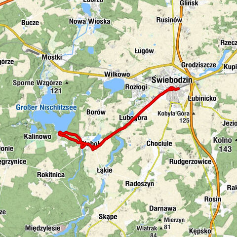 Świebodzin - Lubogóra - Restauracja Niesulice Remiza