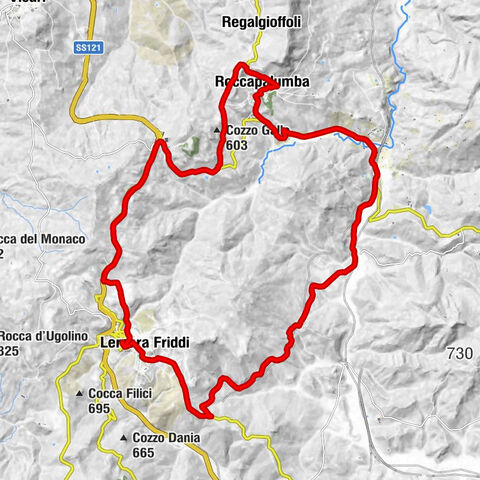 Lercara Friddi - Borgo Manganaro - Cozzo Poma - Roccapalumba