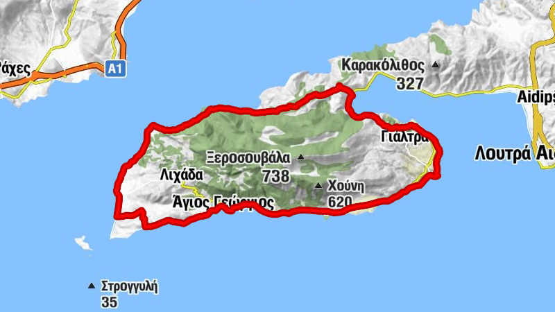 Αύρα - Άγιος Γεώργιος - Κοκκινιάς - Ψαροταβέρνα "Αριστέα"