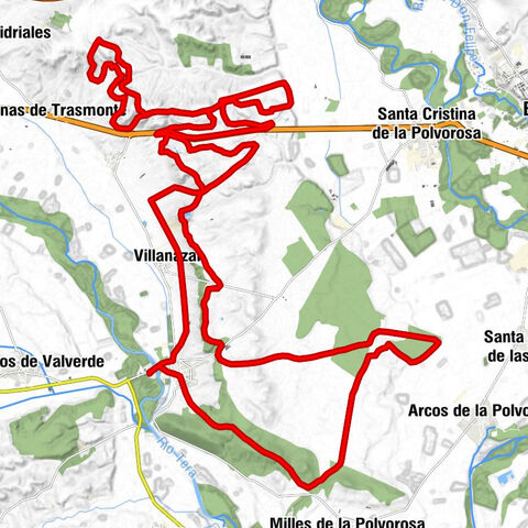 El Moyuelo - El Peral - Villanázar - Mózar