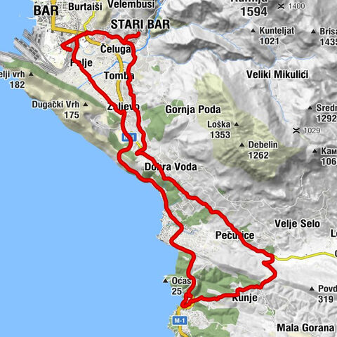 Bar - Stari Bar - Crkva svetog Nikole