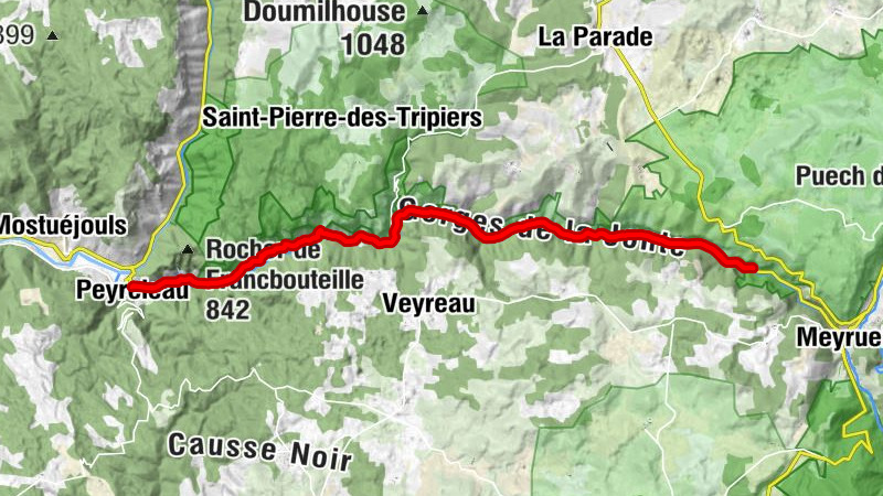 Peyreleau - Le Rozier - Les Rouquets - Église Saints-Pierre-et-Paul