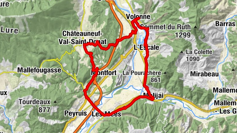 L'Escale - Les Baumes - Il Vésuvio - Église Saint-Christophe