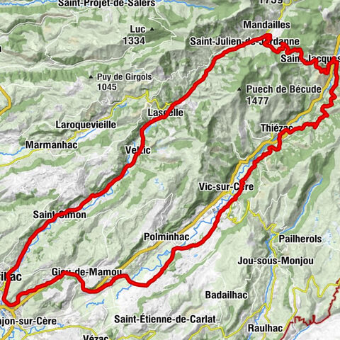 Vic-sur-Cère - Église Saint-Cyr et Sainte-Julitte - Abbatiale Saint-Géraud - Église Saint-Pierre