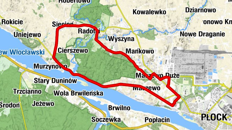 Ludwikowo - Kościół pw. Narodzenia Najświętszej Maryi Panny - Płock - Maszewo Duże