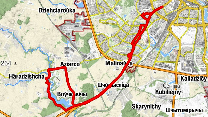 Грушаўка - Суши Весла - Малітоўны дом хрысціян веры евангельскай «Ласка Божая» - Мінск