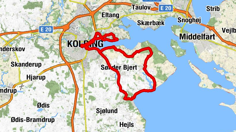 Strandhuse - Sankt Nicolai Kirke - Kolding - Skibelund