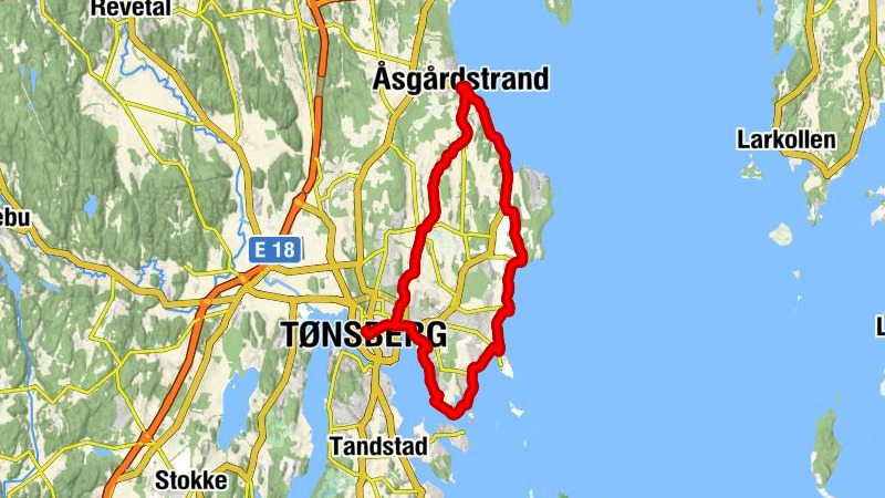 Tønsberg - Groovy Diner - Vallø kapell