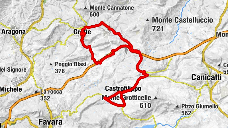 Grotte - Cappella del Calvario - Chiesa di San Pasquale - Chiesa di Santa Maria dell'Itria
