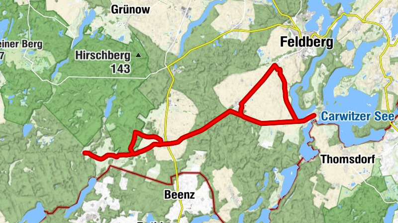 Gnewitz - Hasselförde - Tenzo - Triepkendorf