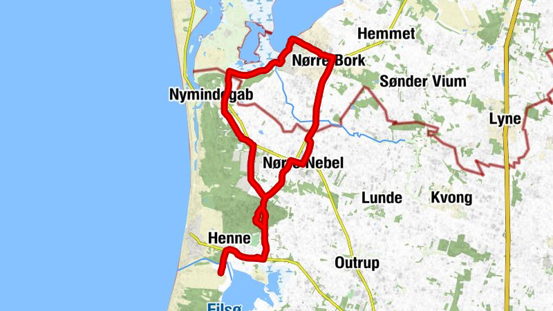 Henne - Henne Kirkeby Kro - Kirkeby - Blåbjerg