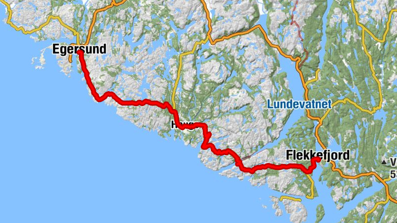 Egersund kirke - Kniv & Gaffel - Åna-Sira kirke - Flekkefjord kirke