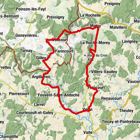 Valleroy - Église Saint-Seine - Église Saint-Christophe - Église Saint-Didier