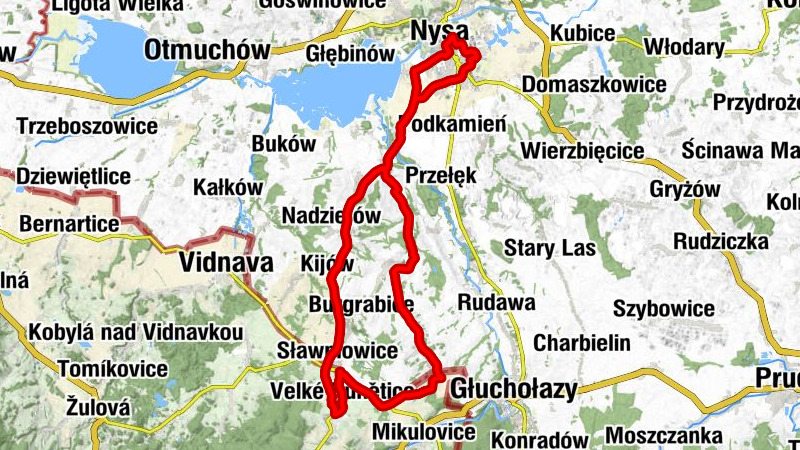 Nysa - Kościół parafialny pw. św. Jana Ewangelisty - Kościół Zwiastowania NMP - Dolna Wieś