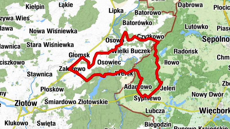 Zakrzewo - Zakrzewo-Wybudowanie - Kaplica pw. Miłosierdzia Bożego - Kościół pw. Świętej Marii Magdaleny