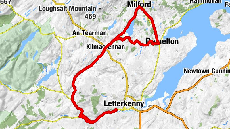 Sallaghagrane - Letterkenny - Saint Columba's Church - Milford