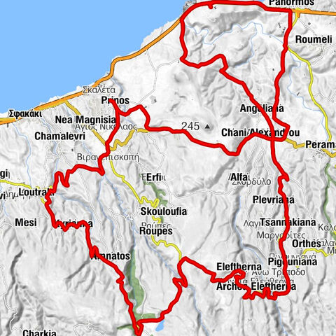 Δήμος Μυλοποτάμου - Μονή Αρκαδίου - Καθολικον Αρκαδίου - Panagia