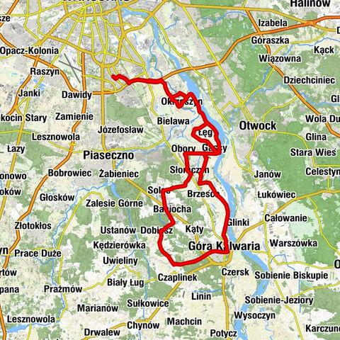 Stokłosy - Kościół pw. Podwyższenia Krzyża Świętego - Kościół NMP Królowej Pokoju - Warszawa
