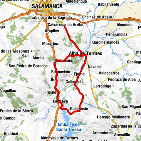 Calvarrasa de Arriba - Alba de Tormes - Iglesia de San Benito - Iglesia de San Pedro