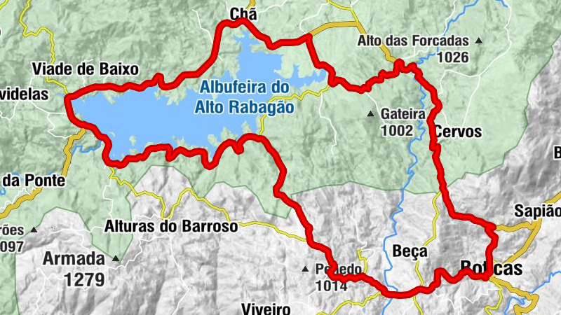 Boticas e Granja - Eiró - Alto do Fontão - Boticas
