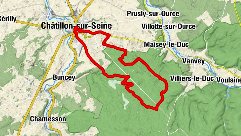 Châtillon-sur-Seine - Église Saint-Nicolas - Douix de Châtillon