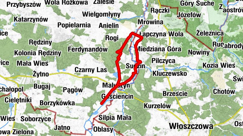 gmina Żytno - Mosty - Maluszyn - Kąty