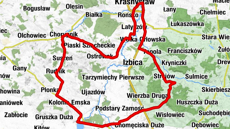 Kościół pw. Świętego Franciszka Ksawerego - Latyczów - Kaplica w Dworzyskach - Krasnystaw