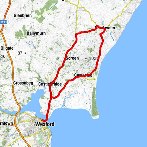 Wexford O'Hanrahan - Ardcolm Church of Ireland - Saint Brigid's Church - St. Margaret's Church