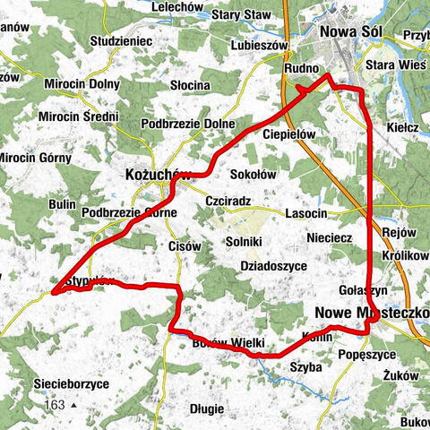 Nowe Miasteczko - Kożuchów - Nowa Sól - Kościół pw. Opatrzności Bożej