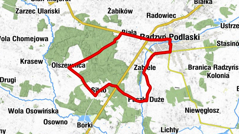 Radzyń Podlaski - Osiedle Bulwary - Radzyń-Biała - Biała