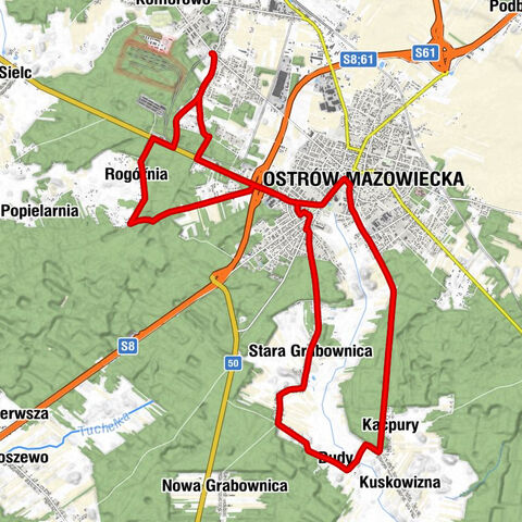 Komorowo - Rogóźnia - Kościół pw. Chrystusa Dobrego Pasterza - Ostrów Mazowiecka
