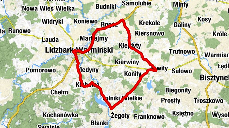 Cerkiew Świętych Apostołów Piotra i Pawła - Kościół pw. św. Barbary i św. Marii Magdaleny - Kaplica pw. Niepokalanego Poczęcia Najświętszej Maryi Panny - Lidzbark Warmiński