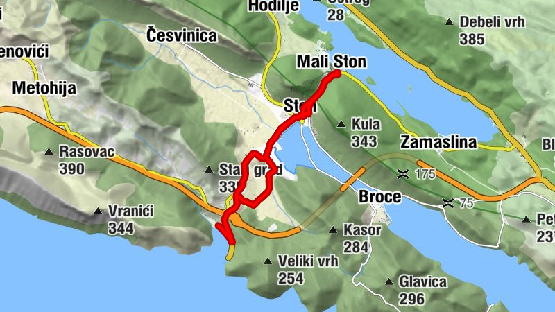 Prapratno - Sv. Kata - crkva svetog Vlaha - Mali Ston