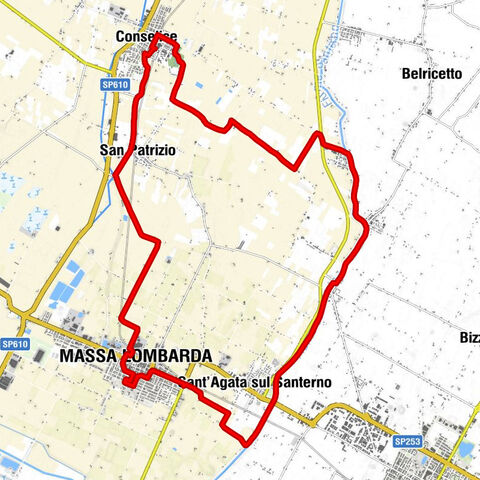 Conselice - Massa Lombarda - Sul Bacino