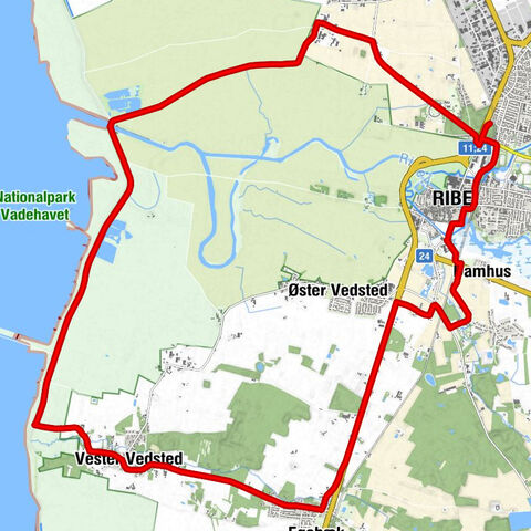 Ribe - Stormhusene - Nørre Farup - Esbjerg Kommune