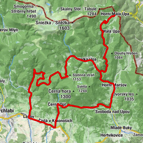 Horní Malá Úpa - Nanebevzetí Panny Marie - kostel sv. Michaela Archanděla - Tetřeví Boudy
