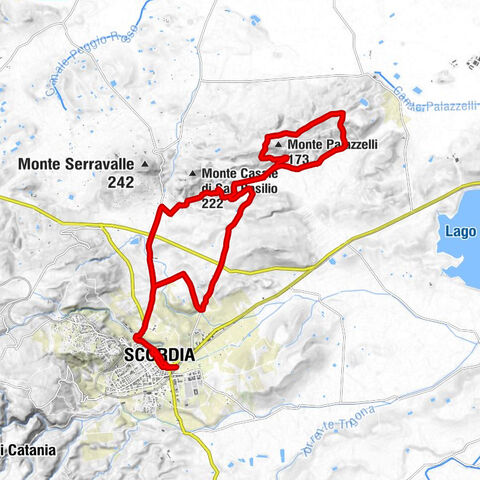 Scordia - Chiesa di Sant'Antonio di Padova - Monte San Giorgio - Chiesa di San Gregorio Magno e delle Anime del Purgatorio