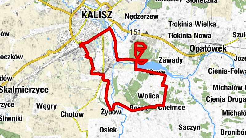 Kalisz - Huby - Żydów