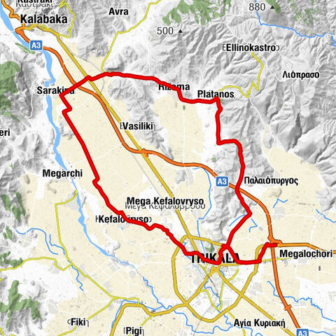 Δήμος Τρικκαίων - Άγιος Νεκτάριος - Άγιος Στέφανος - Άγιος Νικόλαος (Μητρόπολη)