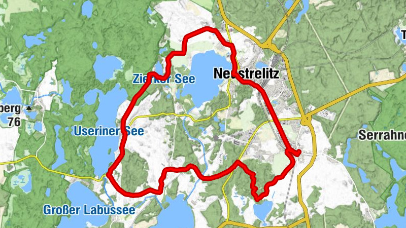 Strelitz-Alt - Groß Quassower Teerofen - Neustrelitz - Maria Hilfe der Christen