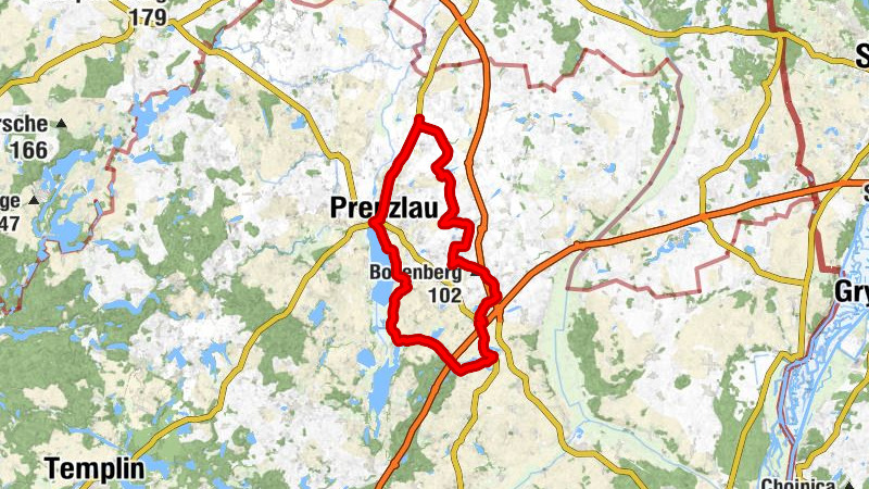 Dauer - Schenkenberg - Dorfkirche Dreesch - Prenzlau