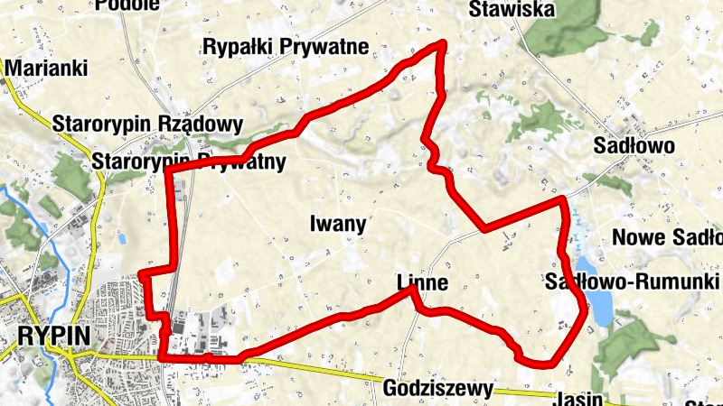 Rypin - Za Koleją - Przed Koleją