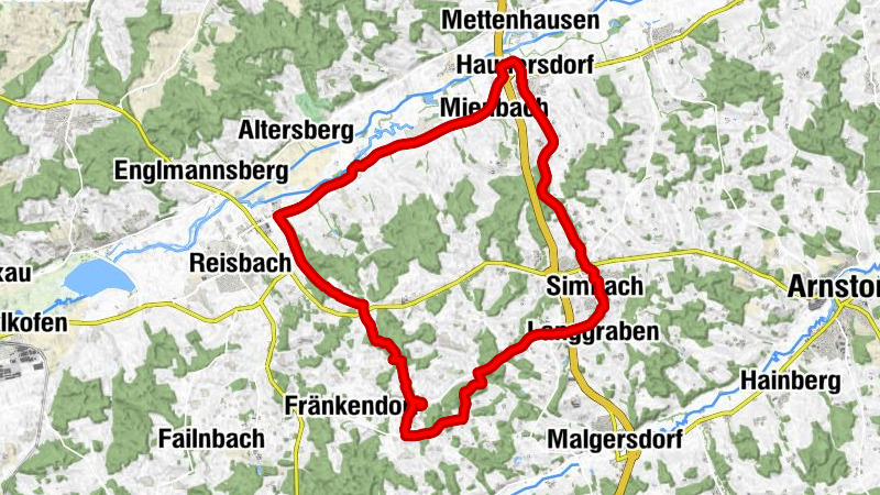 Ruhstorf - Hiendlsöd - St. Johann - Gaststätte Holzlandhof