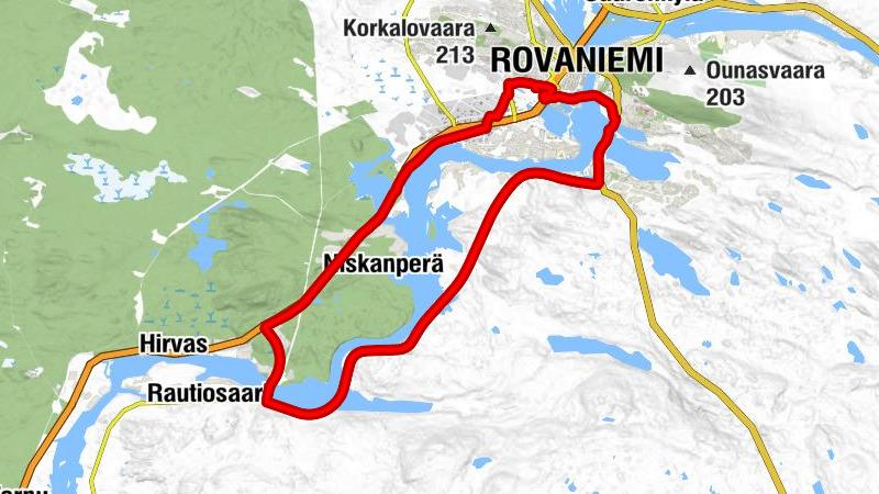 Rovaniemi - Assaroi - Pahtaja