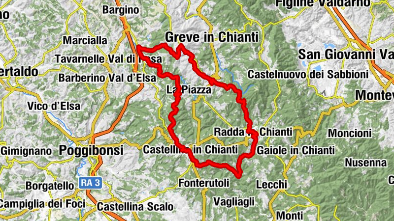 Radda in Chianti - Poggio Macia Morta - Poggio Auzzo - Poggio di Ricavo