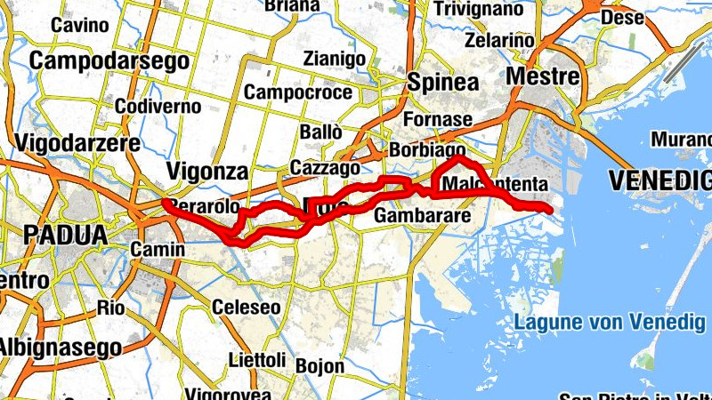 Busa di Vigonza - Parrocchia Sant'Ilario - Chiesa di Santa Maria Maddalena - Chiesetta San Pietro di Stra - Tomba Famiglia Conti