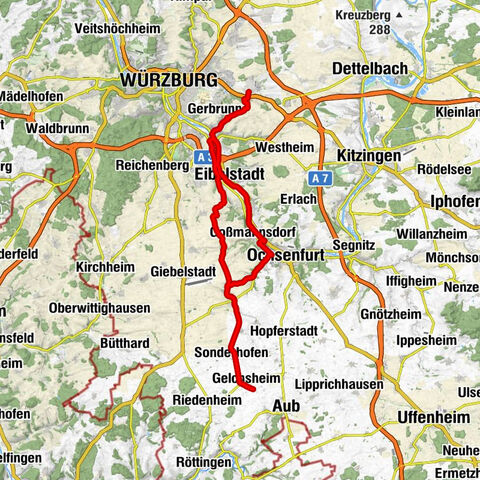 Rottendorf - Gasthof Anker - Jehovas Zeugen Ochsenfurt - St. Stephanus