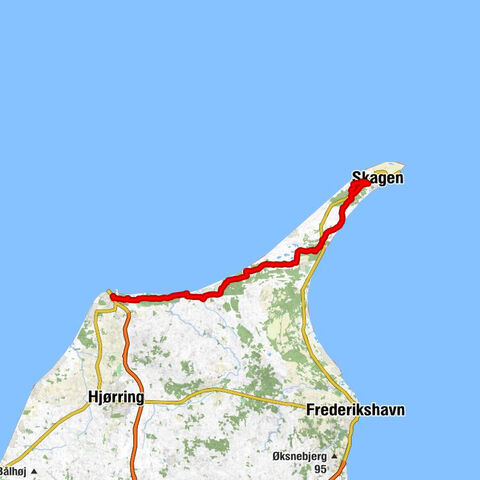 Hjørring Kommune - Nørre Tversted - Råbjerg Kirke - Skagen